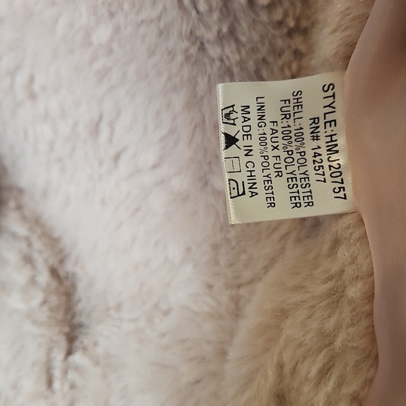 Haute Monde Soft Pink and Gray Jacket - Picture 6 of 7